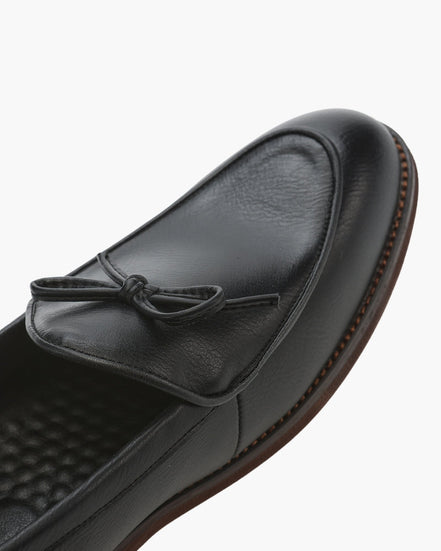 Hampton Mocasín Con Encaje De Cuero De Grano Completo, Colección Heritage Craft Limitada