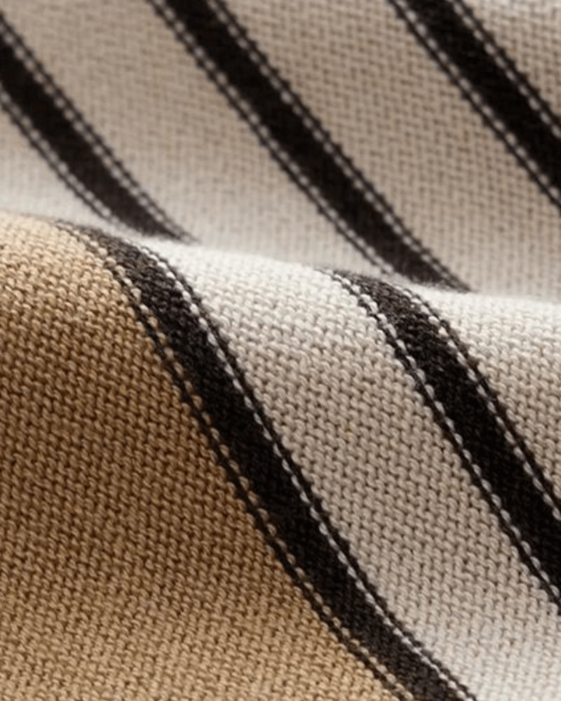 The Parisian Touch Conjunto Polo de Punto Elegante Pantalón de Lino y Collar Exclusivo Colección