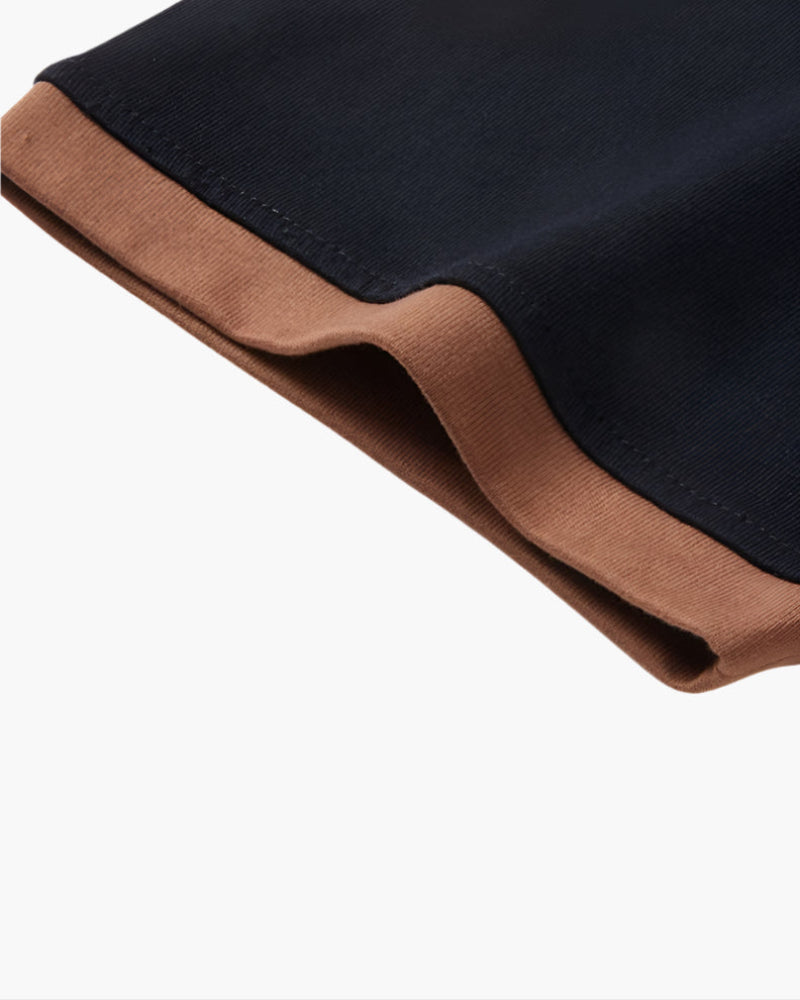 Como Polo De Algodón Puro Colección Privada Con Cuello Contraste Y Línea Pulcra Edición Limitada