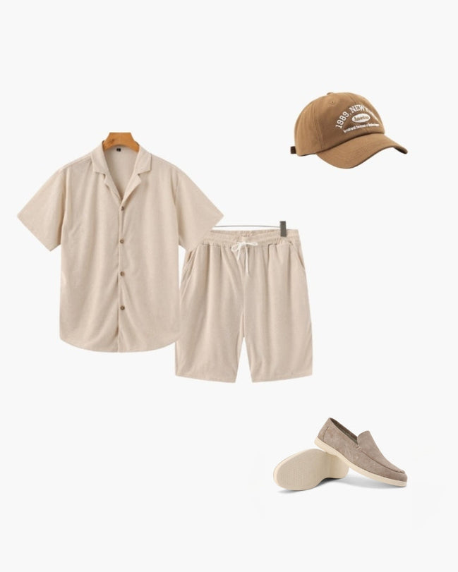 Riviera Trio Conjunto De Cordones De Terciopelo Texturizado Y Clogs Estilosos Colección Exclusiva