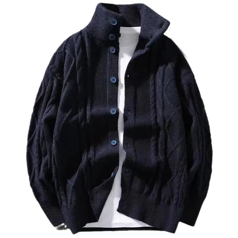 Suéter de Punto Crochet Tejido Trenzado Texturizado Colección Exclusiva Edición Limitada