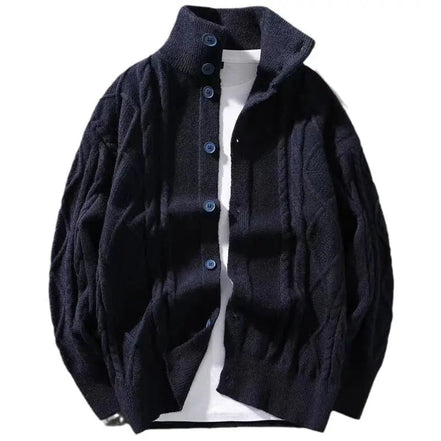 Suéter de Punto Crochet Tejido Trenzado Texturizado Colección Exclusiva Edición Limitada