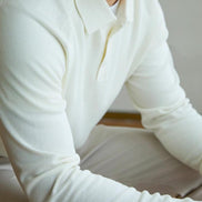 Polo de Lana Premium Confort Superior Colección Clásica Exclusiva para Hombre Vestir Diario