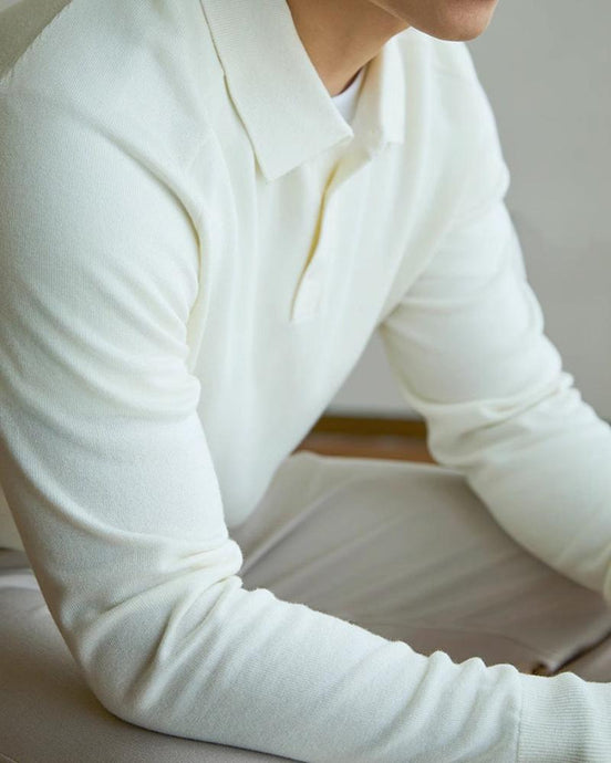 Polo de Lana Premium Confort Superior Colección Clásica Exclusiva para Hombre Vestir Diario