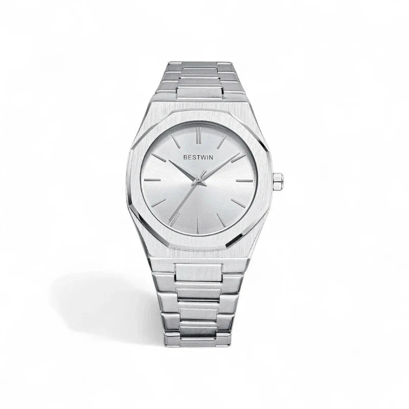 Reloj De Vestir Old Money En Acero Inoxidable Negro Colección Old Money Edición Limitada Para Ocasiones Formales