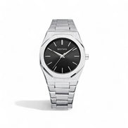 Reloj De Vestir Old Money En Acero Inoxidable Negro Colección Old Money Edición Limitada Para Ocasiones Formales