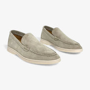 Old Money Mocasines De Gamuza Alta Colección Privada Con Suela De Goma Duradera Para Estilo Sofisticado