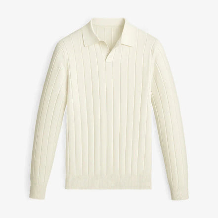 Old Money Camisa De Punto Canalé Colección Old Money Edición Limitada Exclusiva Para Coleccionistas