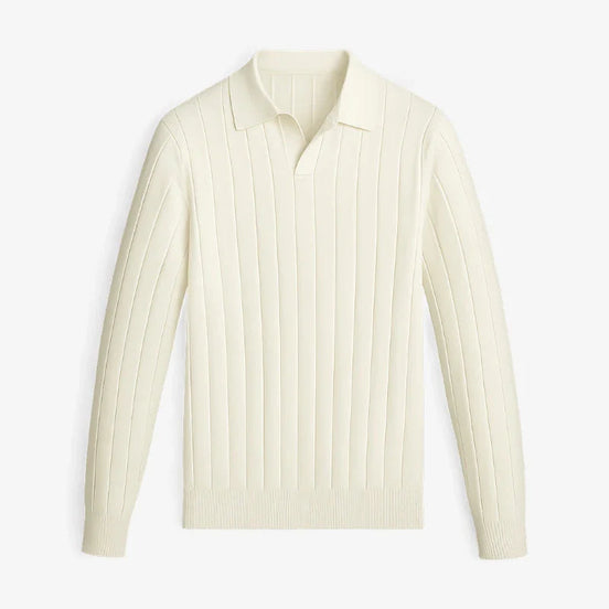 Old Money Camisa De Punto Canalé Colección Old Money Edición Limitada Exclusiva Para Coleccionistas