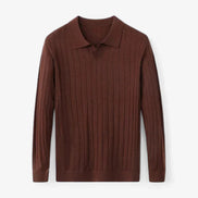 Old Money Camisa De Punto Canalé Colección Old Money Edición Limitada Exclusiva Para Coleccionistas