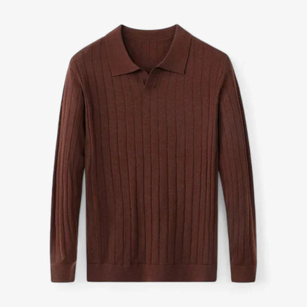 Old Money Camisa De Punto Canalé Colección Old Money Edición Limitada Exclusiva Para Coleccionistas