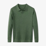 Old Money Camisa De Punto Canalé Colección Old Money Edición Limitada Exclusiva Para Coleccionistas