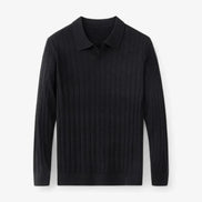 Old Money Camisa De Punto Canalé Colección Old Money Edición Limitada Exclusiva Para Coleccionistas