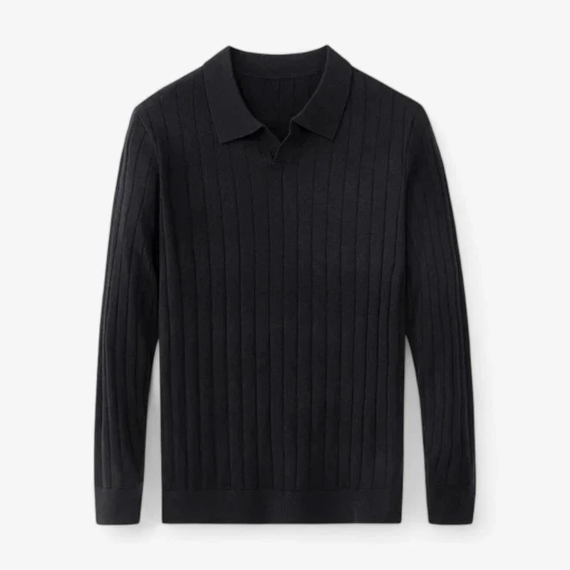 Old Money Camisa De Punto Canalé Colección Old Money Edición Limitada Exclusiva Para Coleccionistas