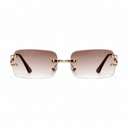 Old Money Gafas De Sol Sin Aro Hastes Metálicas Exclusivas