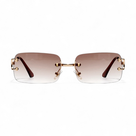 Old Money Gafas De Sol Sin Aro Hastes Metálicas Exclusivas