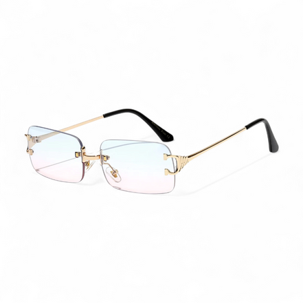 Old Money Gafas De Sol Sin Aro Hastes Metálicas Exclusivas