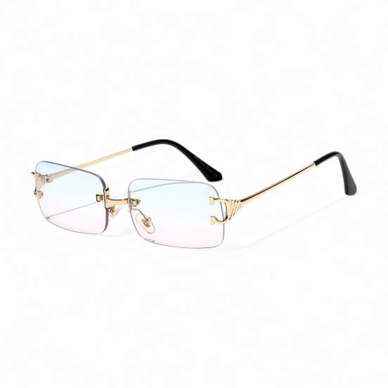 Old Money Gafas De Sol Sin Aro Hastes Metálicas Exclusivas