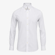 Old Money Camisa De Rayas Tejido Amplio Colección Lujo Edición Limitada Para Estilos Sofisticados