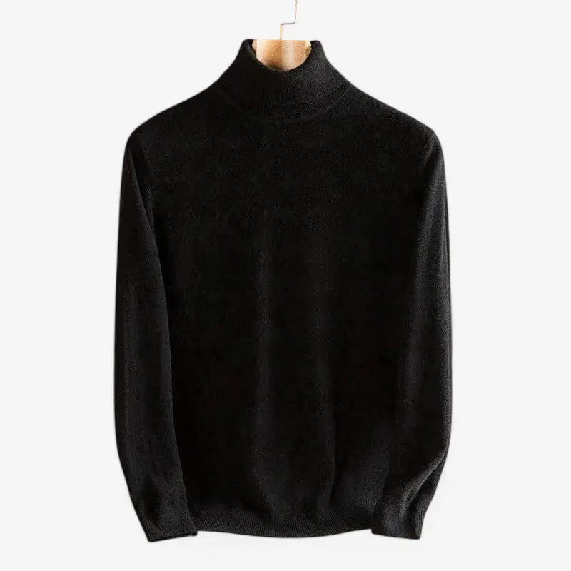 Suéter De Cuello Alto En Cashmere Puro Lujo Suave Para Invierno Edición Limitada Exclusiva