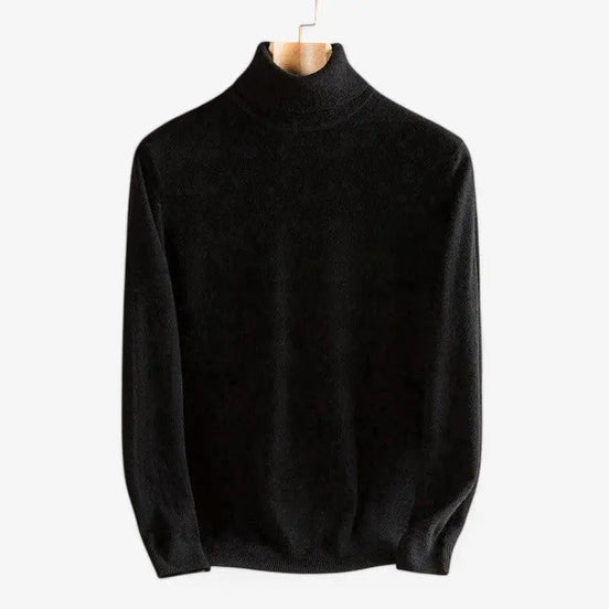 Suéter De Cuello Alto En Cashmere Puro Lujo Suave Para Invierno Edición Limitada Exclusiva