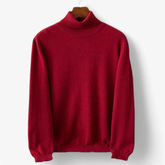 Suéter De Cuello Alto En Cashmere Puro Lujo Suave Para Invierno Edición Limitada Exclusiva