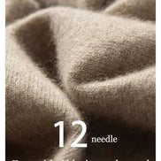 Suéter De Cuello Alto En Cashmere Puro Lujo Suave Para Invierno Edición Limitada Exclusiva