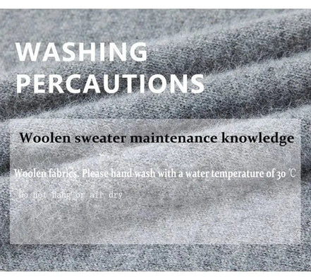 Suéter De Cuello Alto En Cashmere Puro Lujo Suave Para Invierno Edición Limitada Exclusiva