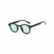 Gafas de Sol Oval Retro de Acetato Premium Colección Azul Hielo UV400 Exclusivas