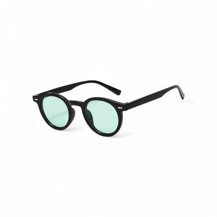 Gafas de Sol Oval Retro de Acetato Premium Colección Azul Hielo UV400 Exclusivas