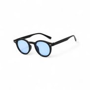 Gafas de Sol Oval Retro de Acetato Premium Colección Azul Hielo UV400 Exclusivas