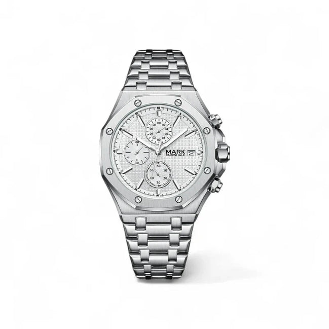 Dominus Reloj Cronógrafo de Acero Cepillado Colección Cronógrafo Edición Limitada Exclusiva