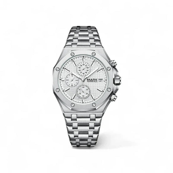 Dominus Reloj Cronógrafo de Acero Cepillado Colección Cronógrafo Edición Limitada Exclusiva