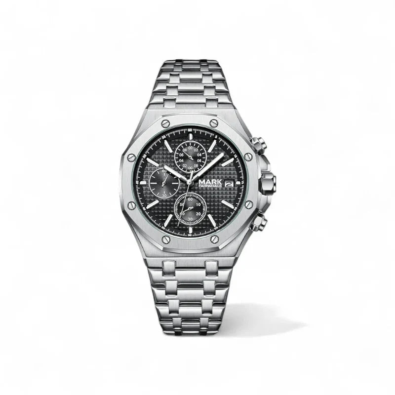 Dominus Reloj Cronógrafo de Acero Cepillado Colección Cronógrafo Edición Limitada Exclusiva