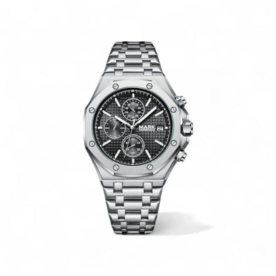 Dominus Reloj Cronógrafo de Acero Cepillado Colección Cronógrafo Edición Limitada Exclusiva