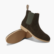 Old Money Botines Chelsea Ante De Becerro Colección Lujo Atemporal Edición Limitada Exclusiva