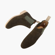 Old Money Botines Chelsea Ante De Becerro Colección Lujo Atemporal Edición Limitada Exclusiva