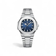 Reloj De Cuarzo Verdant Luxe, Acero Inoxidable, Caja Cuadrada, Colección Exclusiva