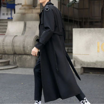 Abrigo Trench de Lana, Estilo Vintage, Colección Vintage, Silueta Estructurada y Toque Exclusivo