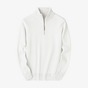 Suéter Casual Con Cuello De Cremallera De Cachemira Colección Luxe Exclusiva Edición Limitada